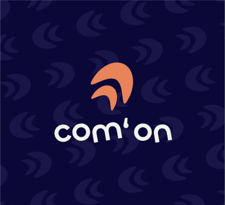 Logo de notre agence web fictive "Com'on"